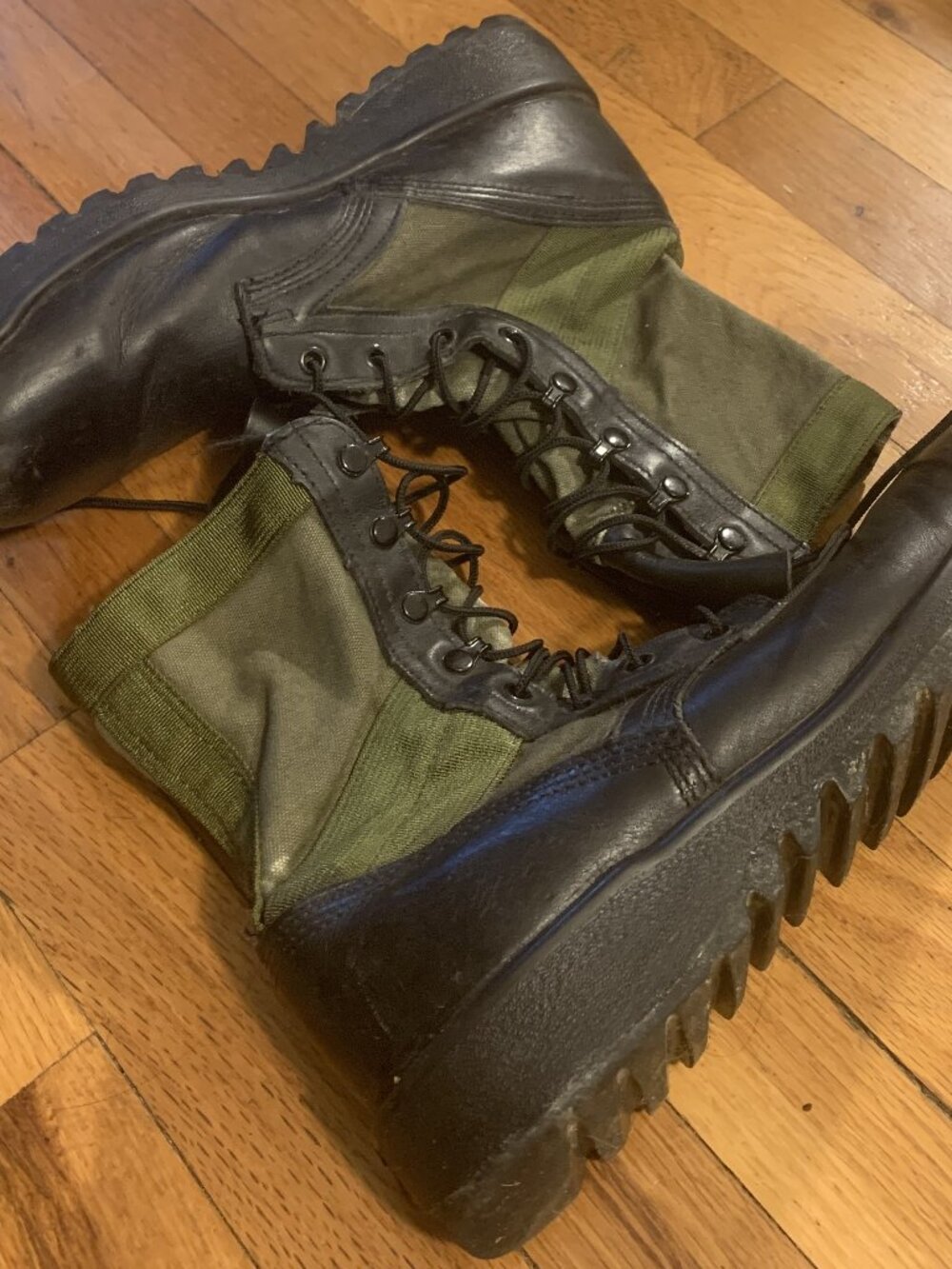 Wellco Military Issue Vietnam Jungle Boots - Size 9 Regular